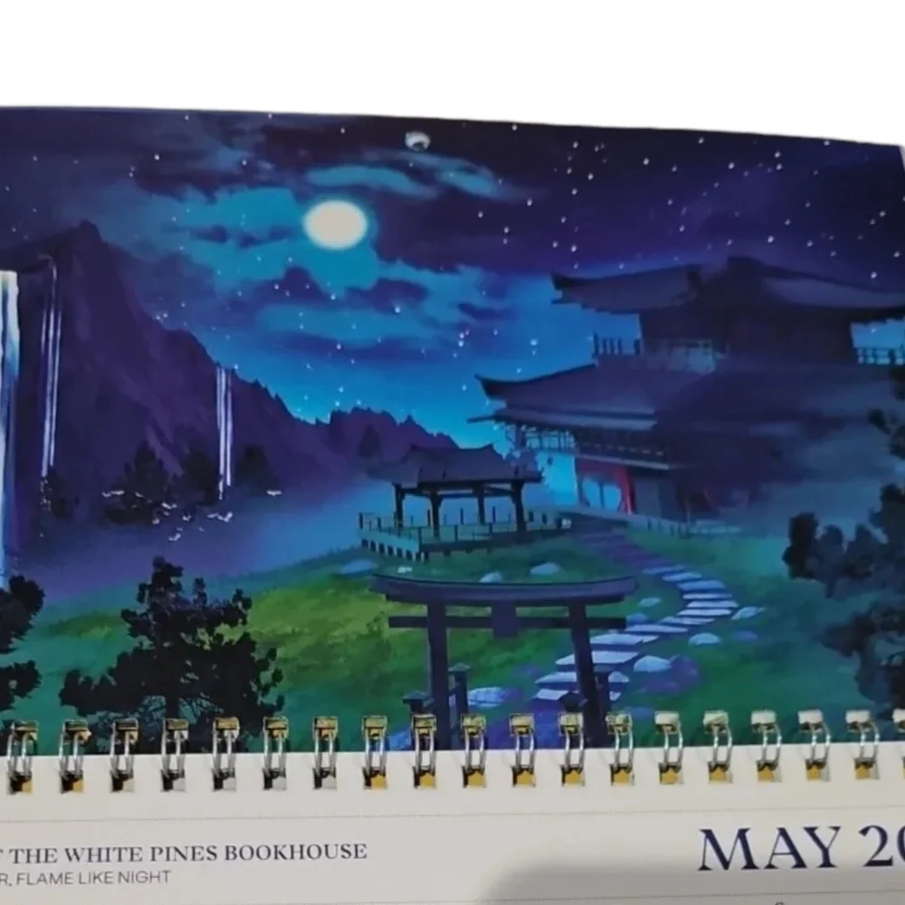 ILLUMICRATE Spiral Monthly Calendar 2024 In the Stars New Stunning Artwork